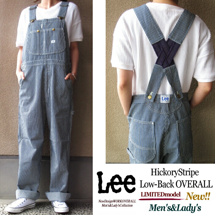 SALE】Lee リー LOW BACK ローバック オーバーオール 背中可愛い