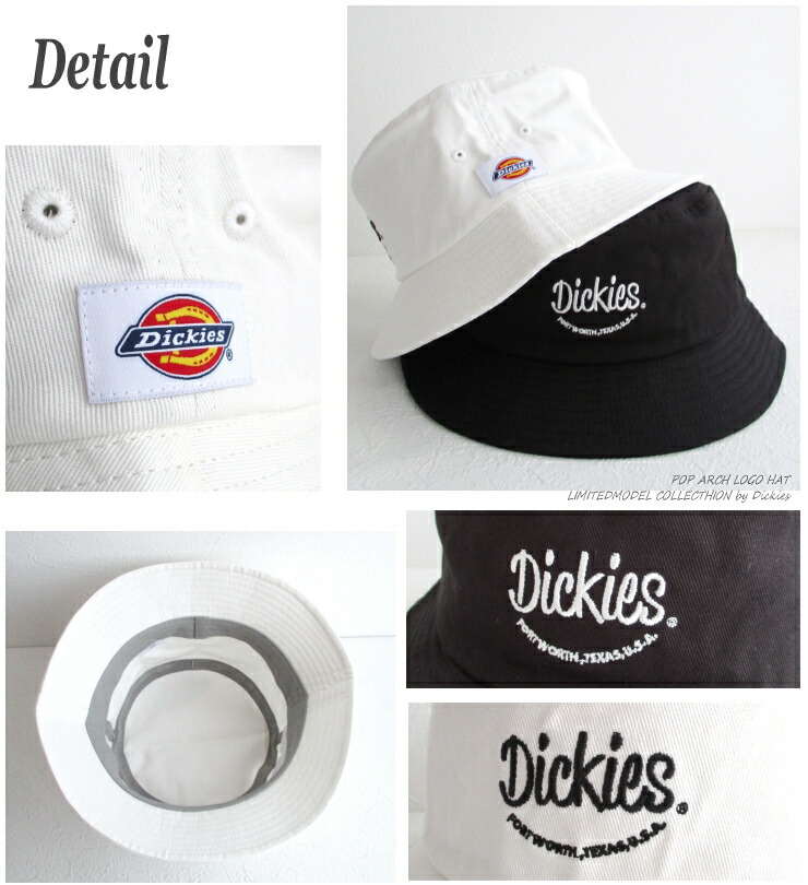 Dickies ディッキーズ ハット EMB BUCKET HAT 帽子 バケットハット