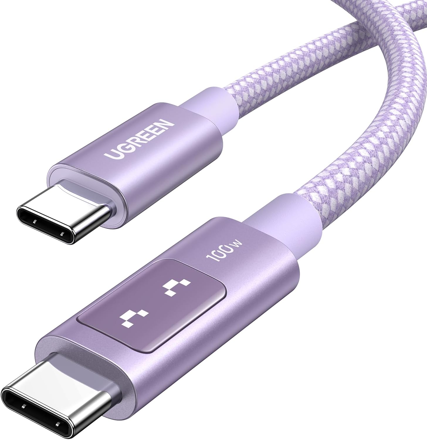 UGREEN Uno 100W USB Cケーブル 1m iPhone 充電ケーブル PD3.0 100W/5A iPhone 17 16 急速充電 LED 笑顔可視化 面白い Type-C USB C to C コード 高耐久性 |  | 02