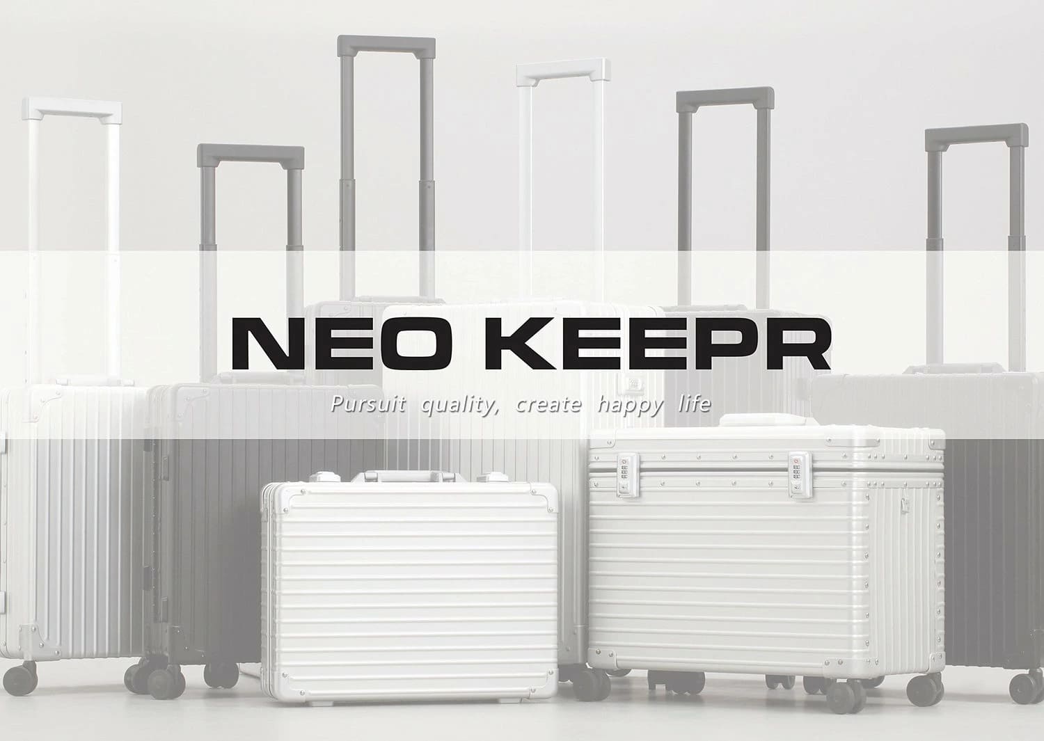 スーツケース 機内持ち込み 小型 Sサイズ 1泊〜3泊用 35L アルミ TSAロック ビジネスモデル NEOKEEPR :a35f:ヤンコム -  通販 - Yahoo!ショッピング