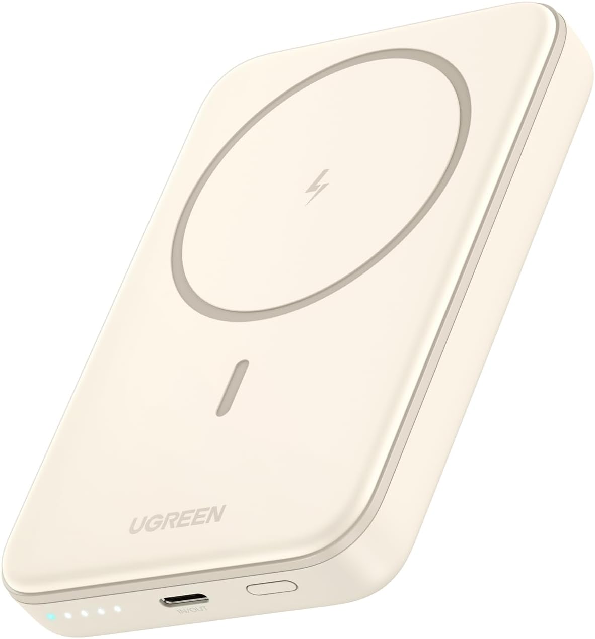 UGREEN マグネット式 ワイヤレスモバイルバッテリー 10000mAh Qi15W PD20W 急速充電 強力吸着 ケーブル付 PSE適合 | UGREEN | 01