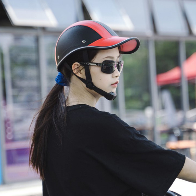 激安い！ヘルメット 自転車 帽子型 大人 子ども 高校生 おしゃれ 防災