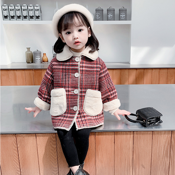 ダッフルコート キッズ 秋冬 韓国 子供服 コート人気 子供服 女の子