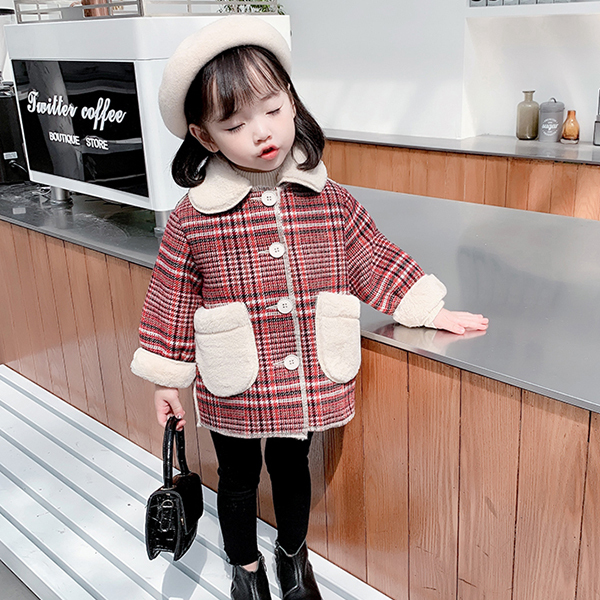 ダッフルコート キッズ 秋冬 韓国 子供服 コート人気 子供服 女の子