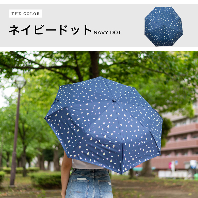 GHERARDINI ネイビ 折りたたみ傘 晴雨兼用クワトロガード遮光率ＵＶ GHERARDINI ネイビ 折りたたみ傘 晴雨兼用クワトロガード遮光率