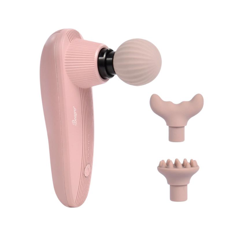 Beapro 美顔器 首 顔 マッサージ器 振動 3段階調整 アタッチメント 3つ
