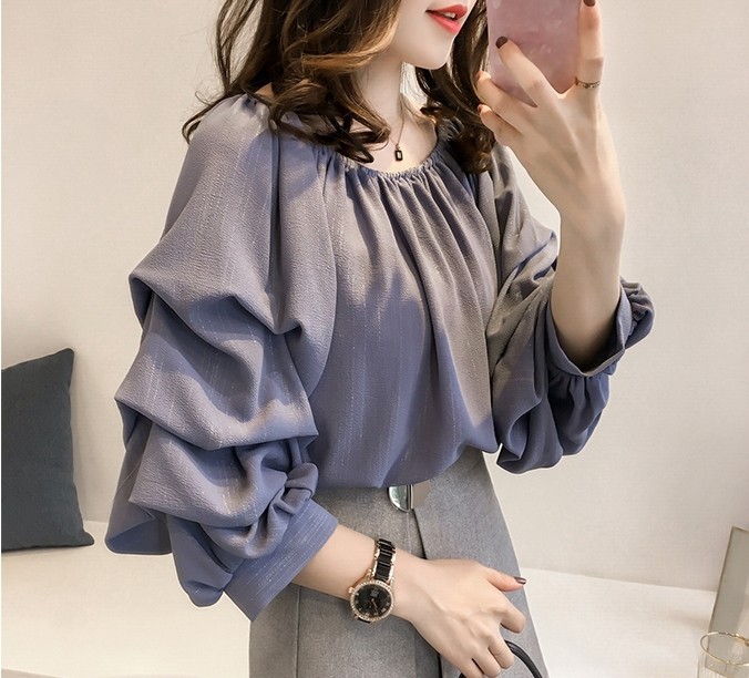 新品フリル付きライトブルー長袖シャツ 38/M 08574023406-p.jpg?ts=1746548110897