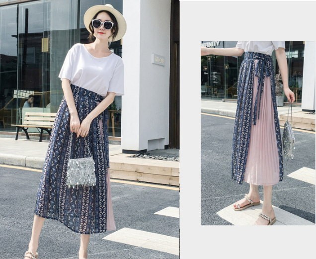 スカート 春夏 ロングスカート Aライン 花柄 ウエストゴム 楽天市場】スカート ロングスカート 花柄 レディース 夏 花柄