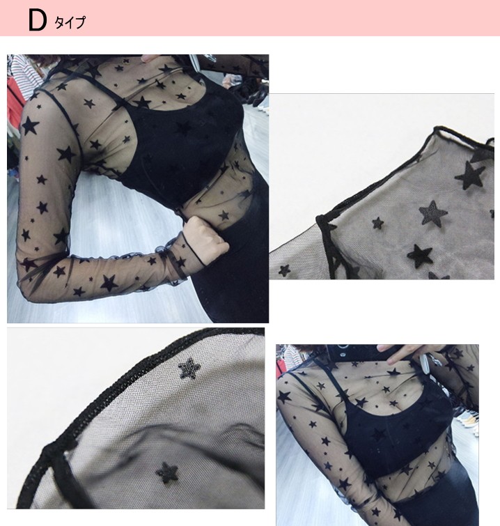 ワイズ 20ss シースルー メッシュ カットソー 黒 サイズ2 yz3716_1.jpg