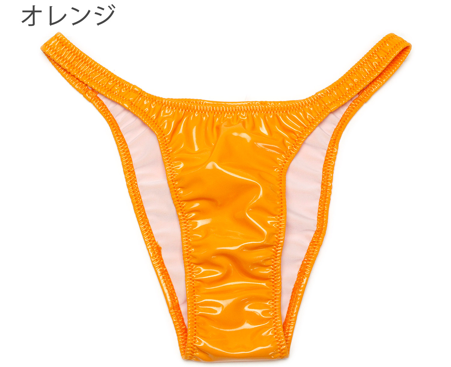 ビキニブリーフ エナメル生地 ノーシームはぎ無し ユニセックス メンズ レディース |  | 05