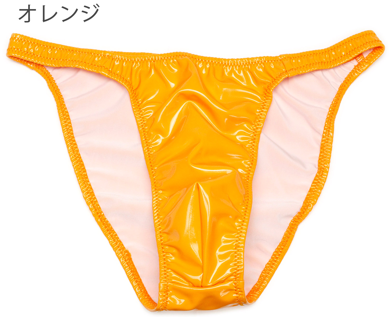メンズ ビキニブリーフ エナメル生地 ハーフシーム 男性下着 |  | 05
