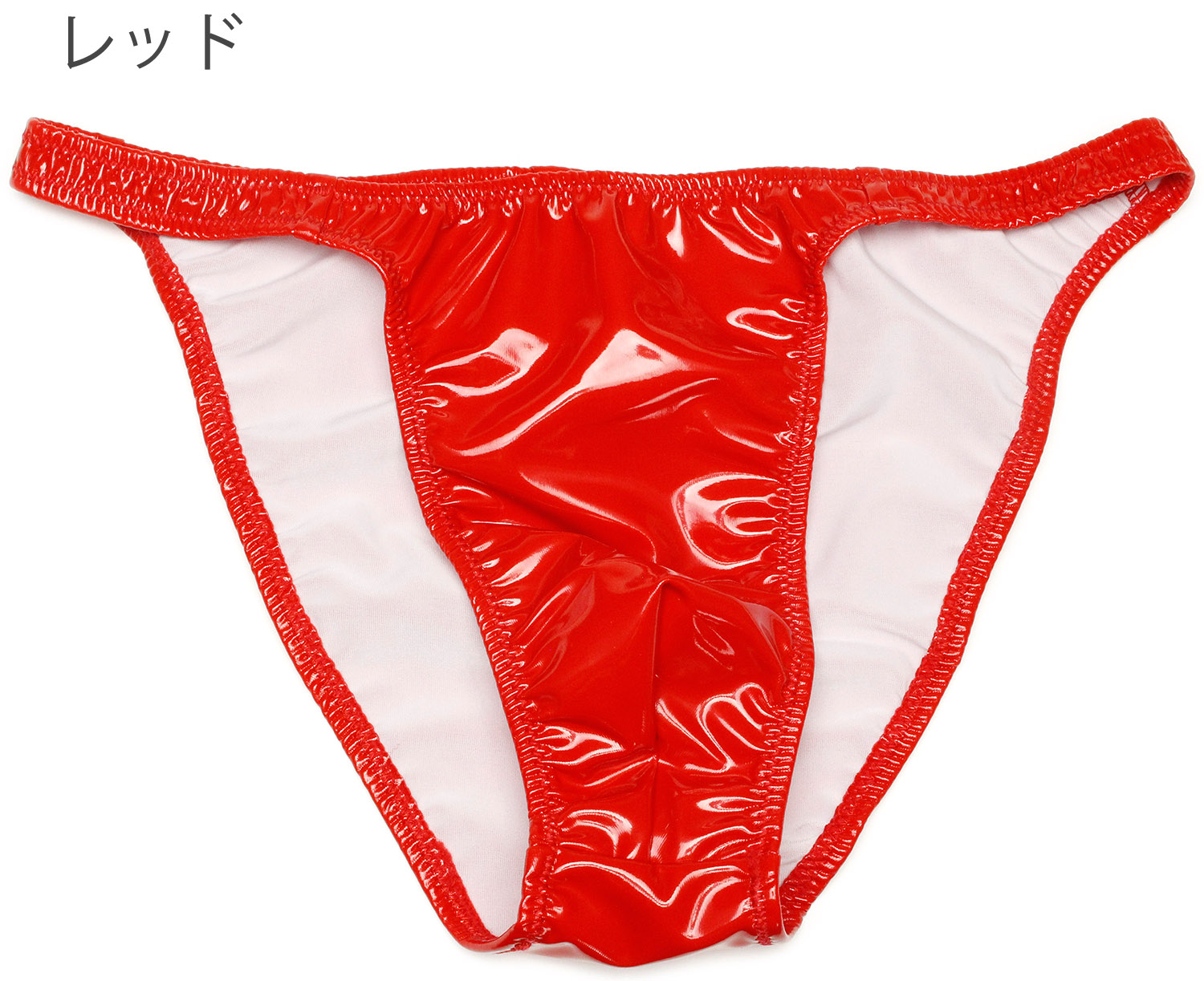 メンズ ビキニブリーフ エナメル生地 ハーフシーム 男性下着 |  | 03