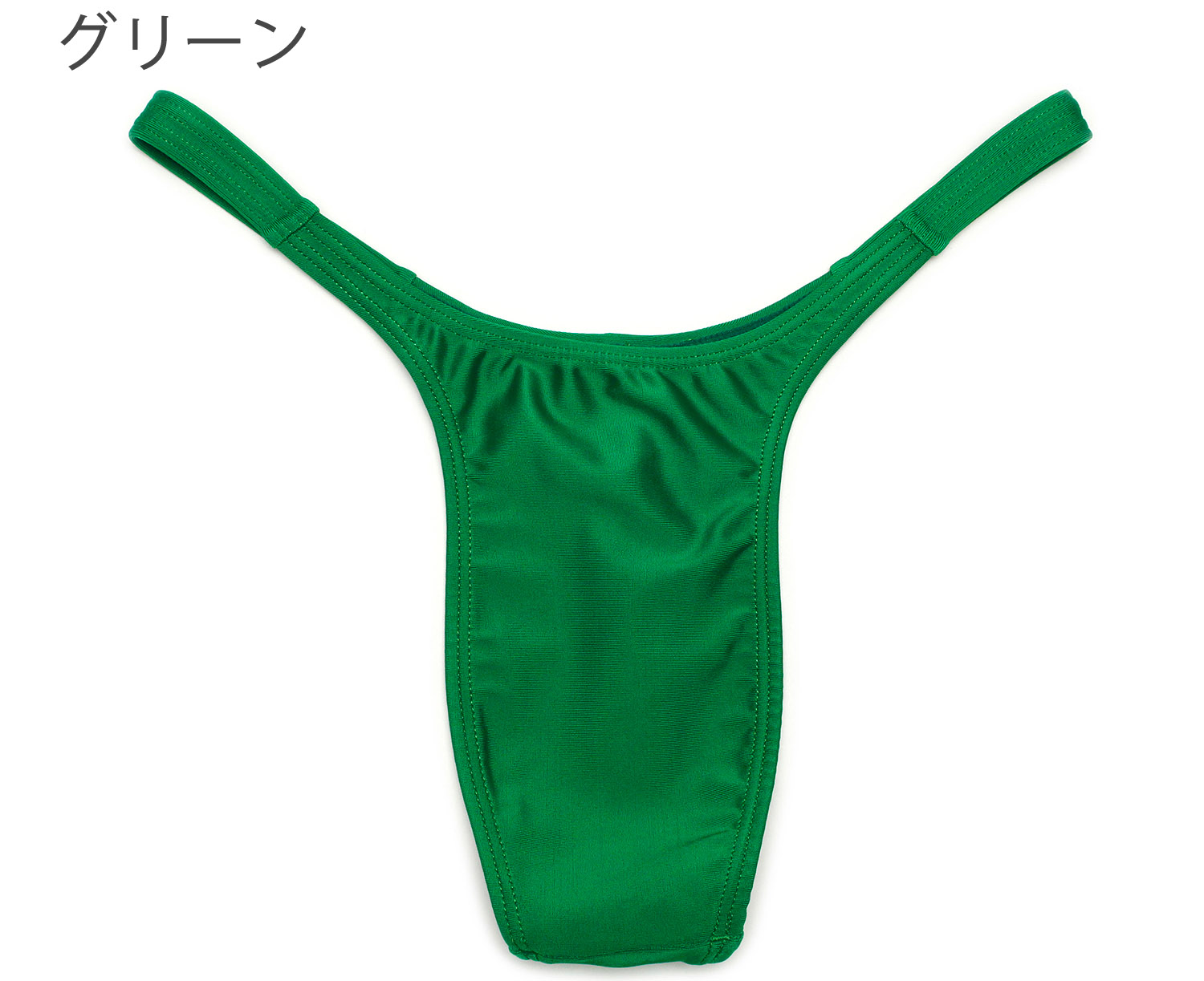 Tバック ハイレグ ひょうたん ノーシーム 水着光沢生地 ユニセックス |  | 04