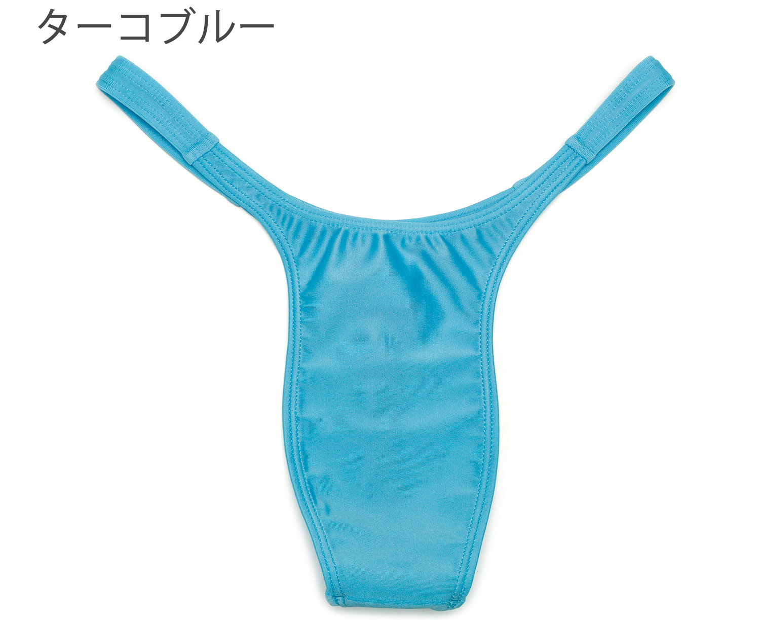 Tバック ハイレグ ひょうたん ノーシーム 水着光沢生地 ユニセックス |  | 07