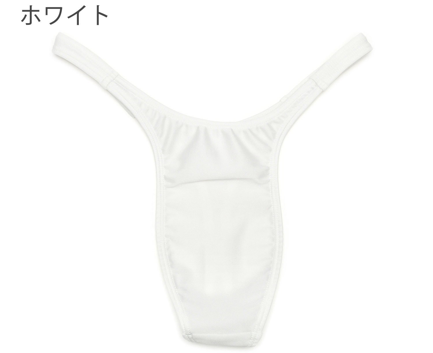 Tバック ハイレグ ひょうたん ノーシーム 水着光沢生地 ユニセックス |  | 02