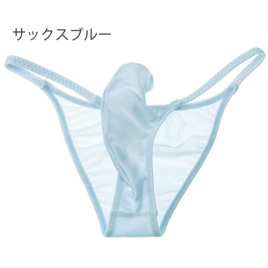 メンズ ビキニ バインダー 立体裁断 男性下着 光沢2WAY生地|yans|11