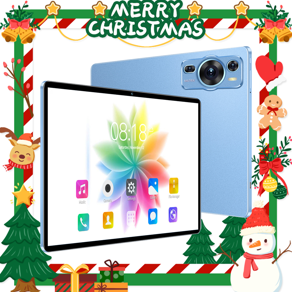 タブレット PC 本体 Android15 5G wi-fi 大画面 10インチ 16GB+512GB HD視力保護 テレワーク ネット授業 動画視聴 Bluetooth GPS 人気 誕生日 プレゼント 2025 | アンドロイド | 03