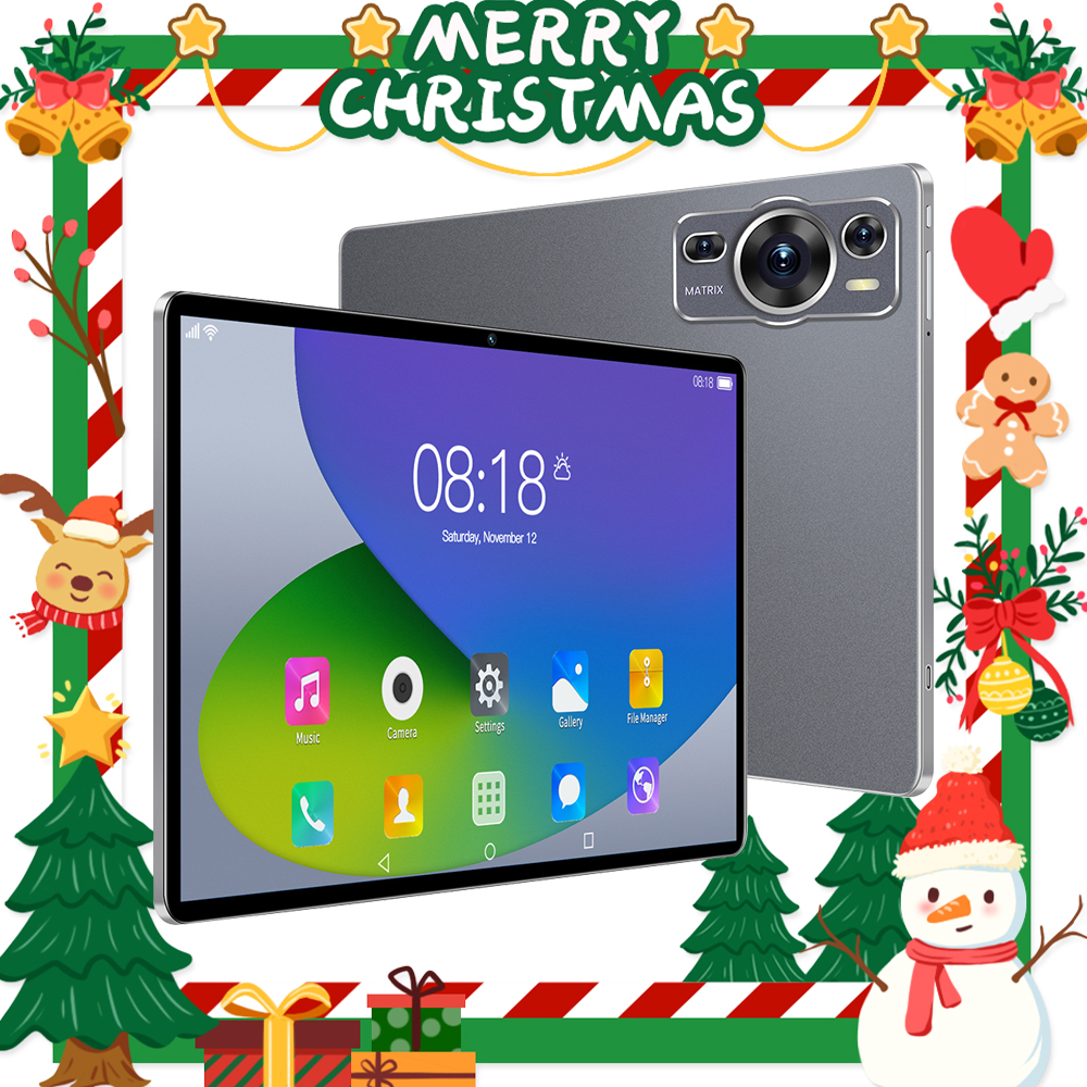 タブレット PC 本体 Android15 5G wi-fi 大画面 10インチ 16GB+512GB HD視力保護 テレワーク ネット授業 動画視聴 Bluetooth GPS 人気 誕生日 プレゼント 2025 | アンドロイド | 02