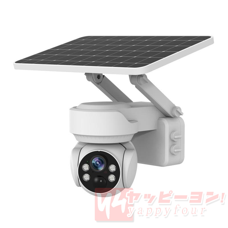 防犯カメラ 500万画素 屋外 家庭用 wifi ソーラー監視カメラ セット ワイヤレス ネットワークカメラ 監視カメラ 配線不要 録画 夜間カラー 遠隔監視 防水 2024 |  | 02