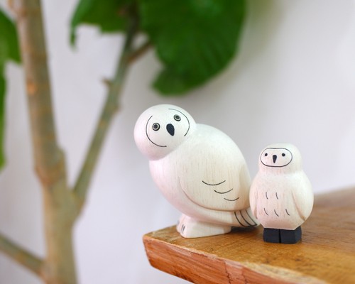 T-LABO T-Lab. ぽれぽれ親子セット フクロウ polepole ポレポレ