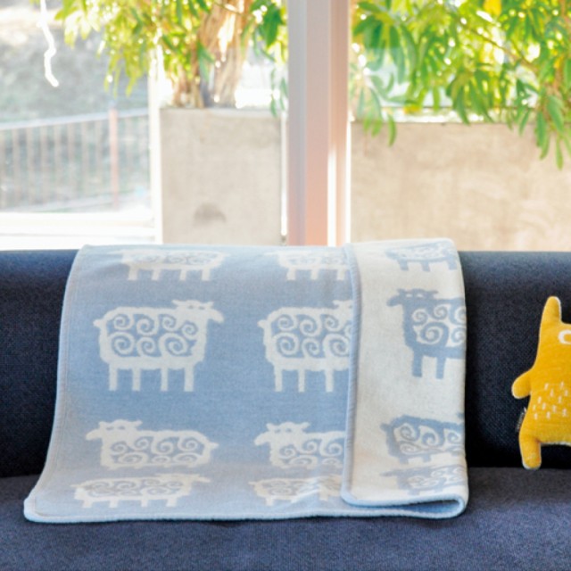 KLIPPAN クリッパン オーガニックブランケット ヒツジ70cm×90cm KLIPPAN クリッパン オーガニックブランケット ヒツジ70cm×90cm