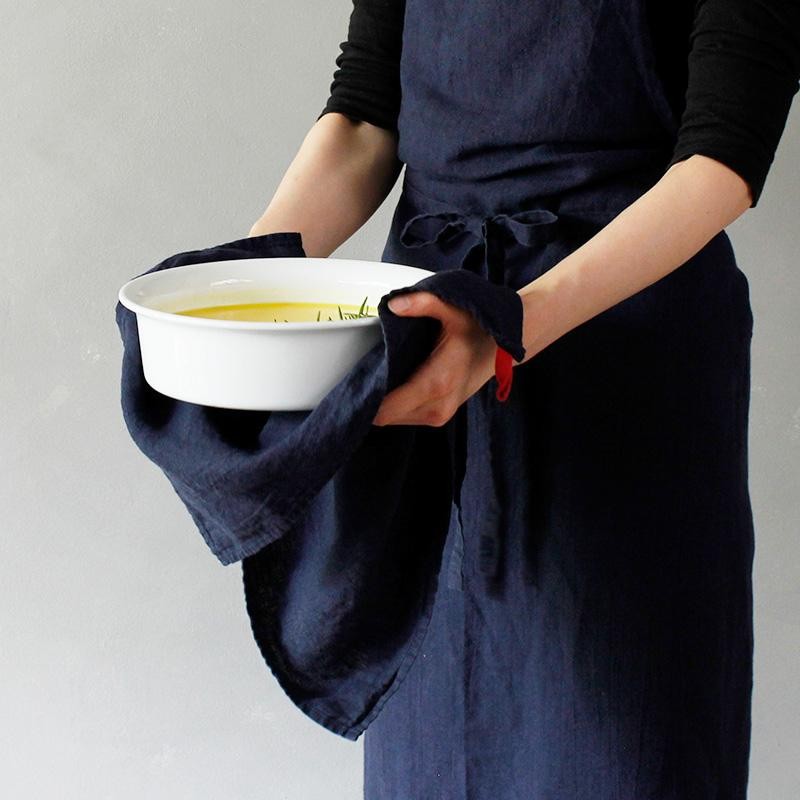 リネンキッチンクロス　マノン　ノクターン