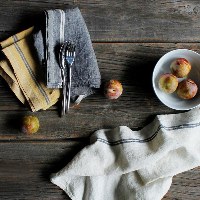 リネンキッチンクロス　デュオ