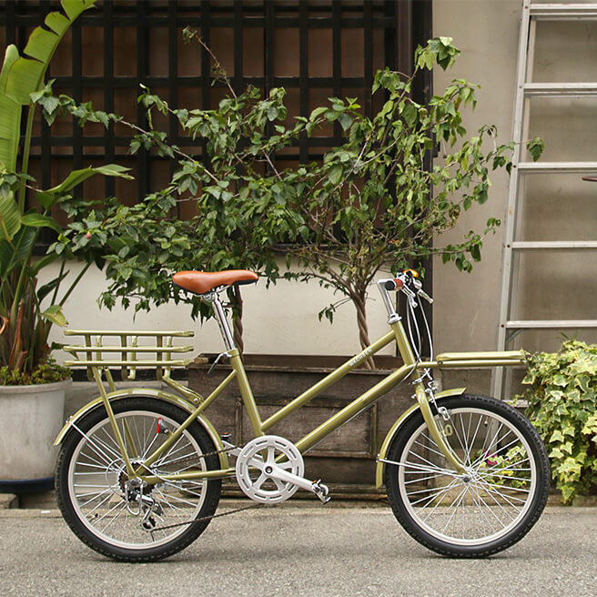 WACHSEN ROKEミニベロ 6段変速 20インチ 自転車 WBG-2002 カーゴバイク