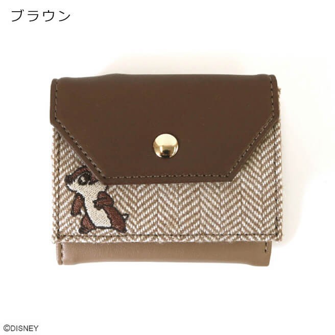 アコモデ ディズニー チップ デール ルックミニウォレット D Xb12 合成皮革 レディース 財布 三つ折り財布 Accommode Mbw ヤサカショップ 通販 Yahoo ショッピング