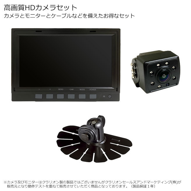 ☆正規品新品未使用品☆正規品新品未使用品クラリオン LED付 小型HD