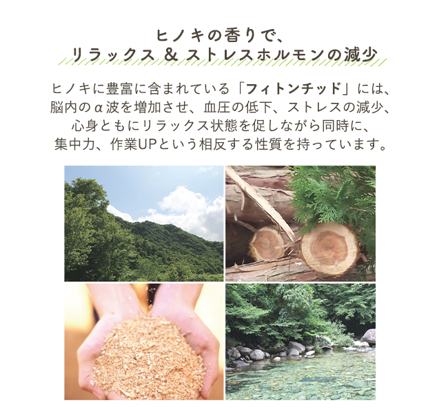 ヒノキ 天然消臭除菌スプレー
