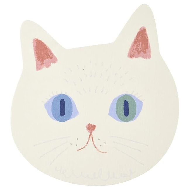 マルチクロス 猫 眼鏡拭き ネコ かわいい 雑貨 ノアファミリー