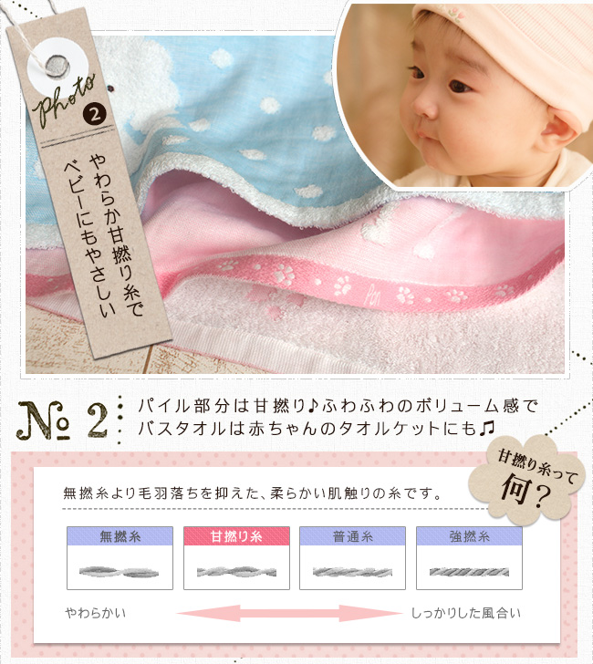 今治タオル（imabari towel） バスタオル 今治 子供 ガーゼ パイル