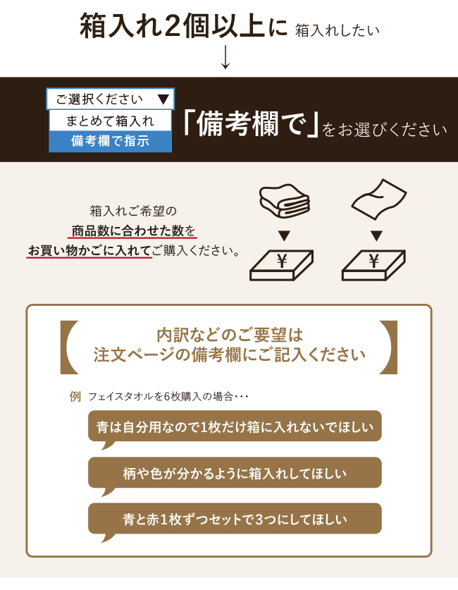 今治ボックス今治タオル専用特別化粧箱ギフト贈り物プレゼントおまかせ