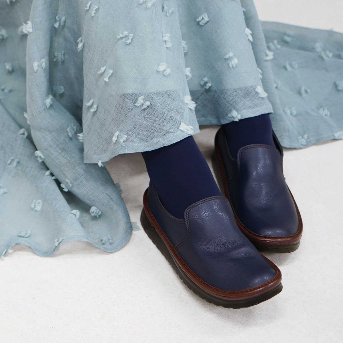 Belle＆Sofa フラットシューズ スリッポン 靴 コンフォート