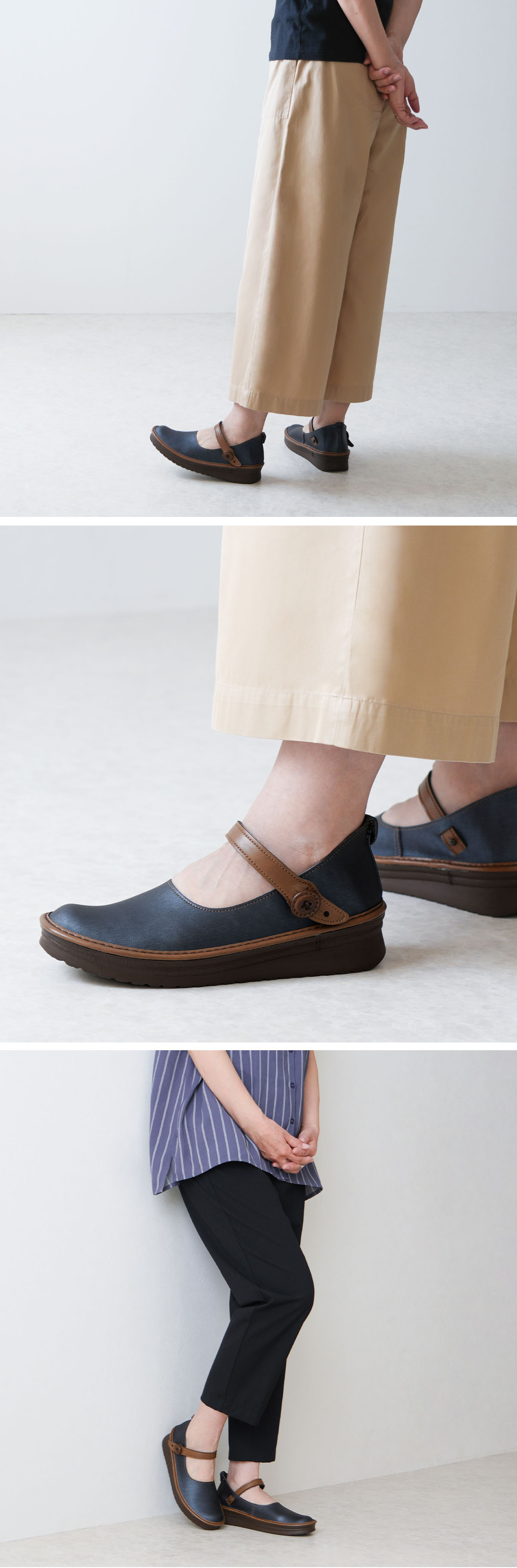 Belle＆Sofa スリッポン コンフォートシューズ レディース