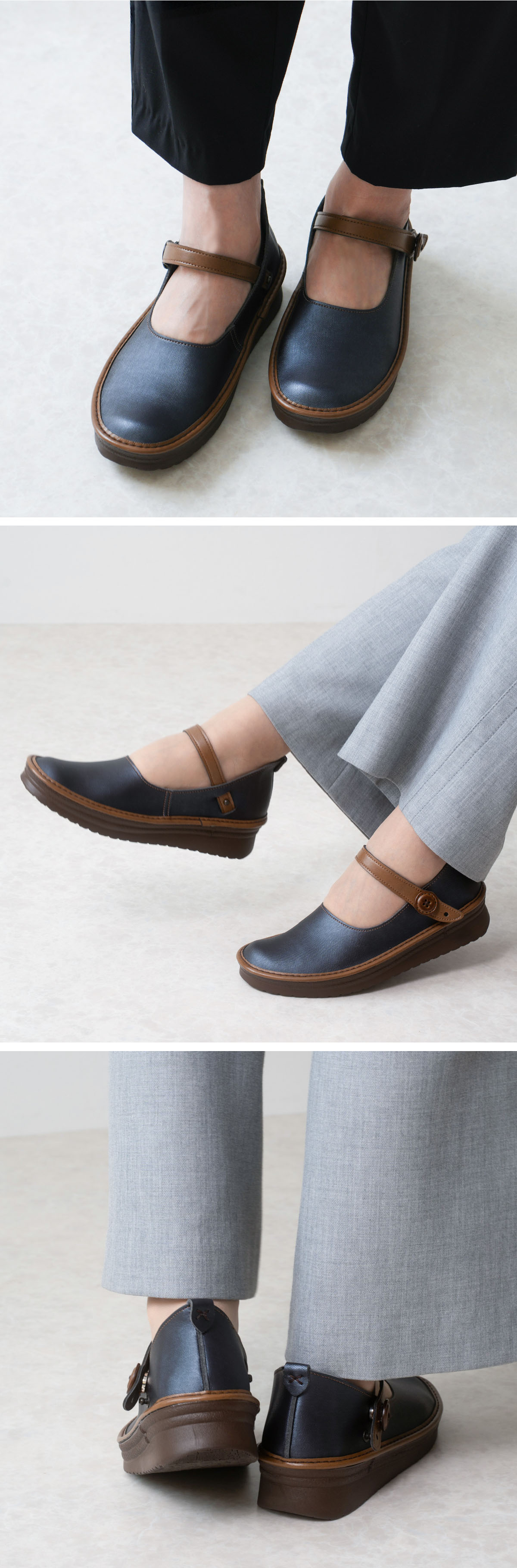Belle＆Sofa スリッポン コンフォートシューズ レディース
