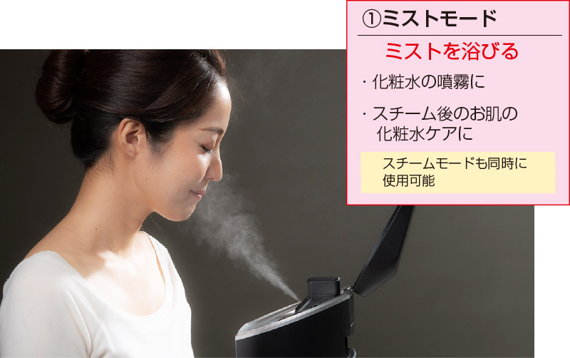 nicoja 超音波フェイススチーマー ( 日光精器 超音波 フェイス
