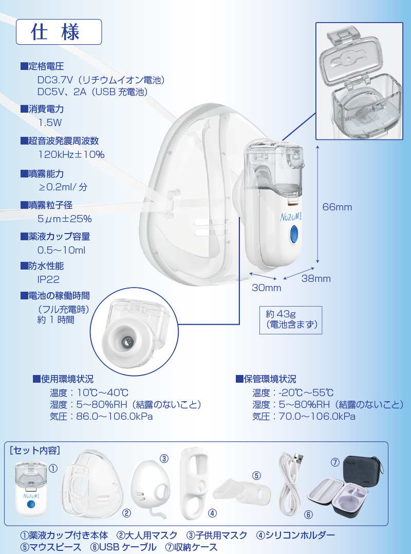 メッシュ式ネプライザー