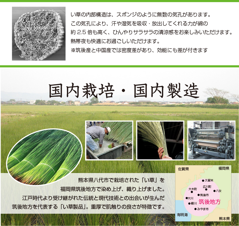 子供用い草ごろ寝マット