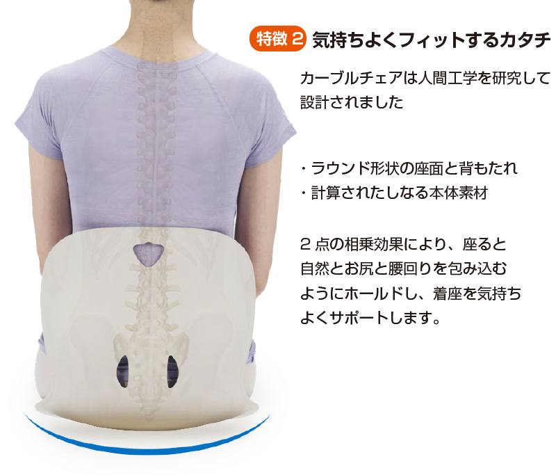 カーブルチェア