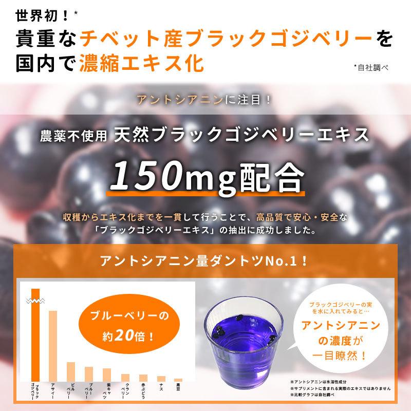 【12袋セット】ブラックゴジベリーサプリメント スーパーフード　アントシアニン　｜yasu-market｜04