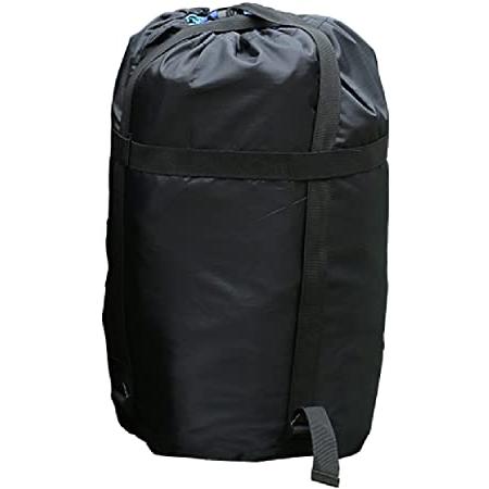 コンプレッションバッグ 寝袋用 圧縮袋 軽量 圧縮バッグ 収納袋 スタッフバッグ ケース 耐摩耗 シュラフ  防水 キャンプ アウトドア 携帯スタッフサック
