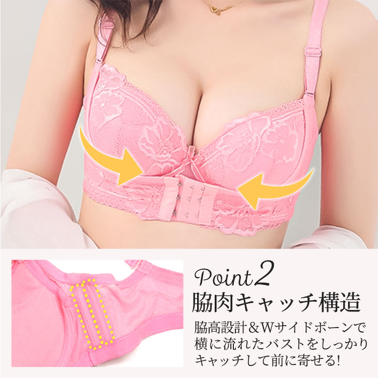 脇肉キャッチ構造
