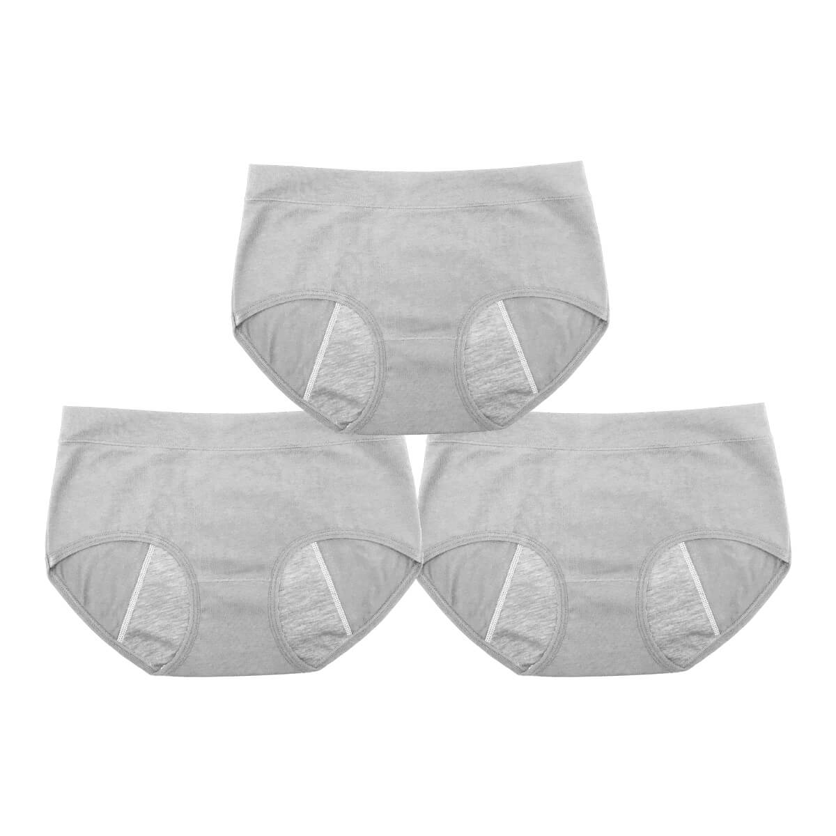 【50％オフクーポン配布中】 サニタリーショーツ3枚 1枚当たり約333円 選べる・ポケット付き／ポケットなし 生理用 防水 フリーサイズ プレミーナセール |  | 10