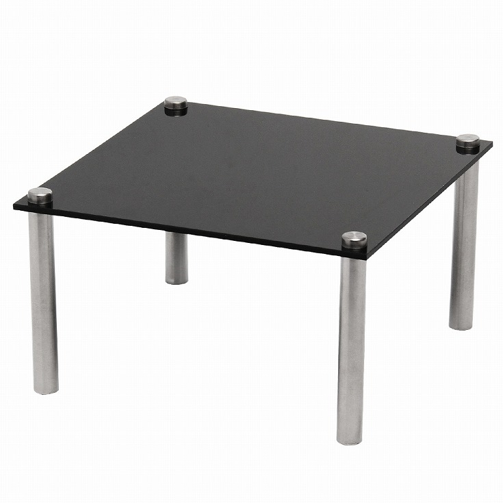 送料無料】[白/黒] 鏡面 アクリルステージ 正方形 150mm×150mm×板厚3.0