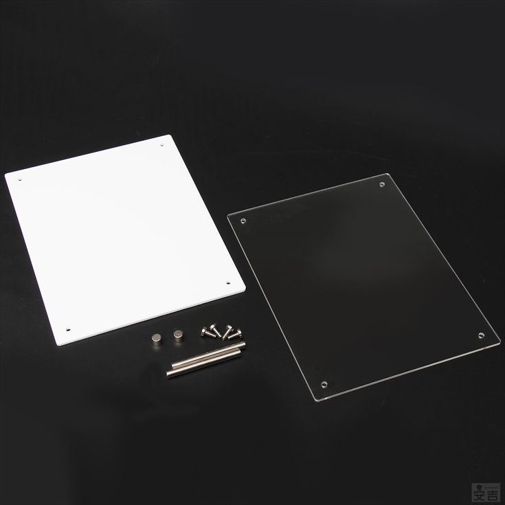 送料無料】フォトフレーム 2Lサイズ【メール便】 白/黒 ホワイト