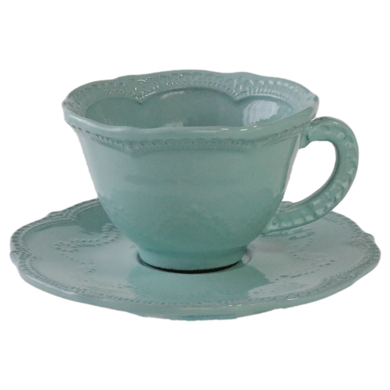 カップ ソーサー おしゃれ カップ＆ソーサー ティーカップ 陶器 ラ  