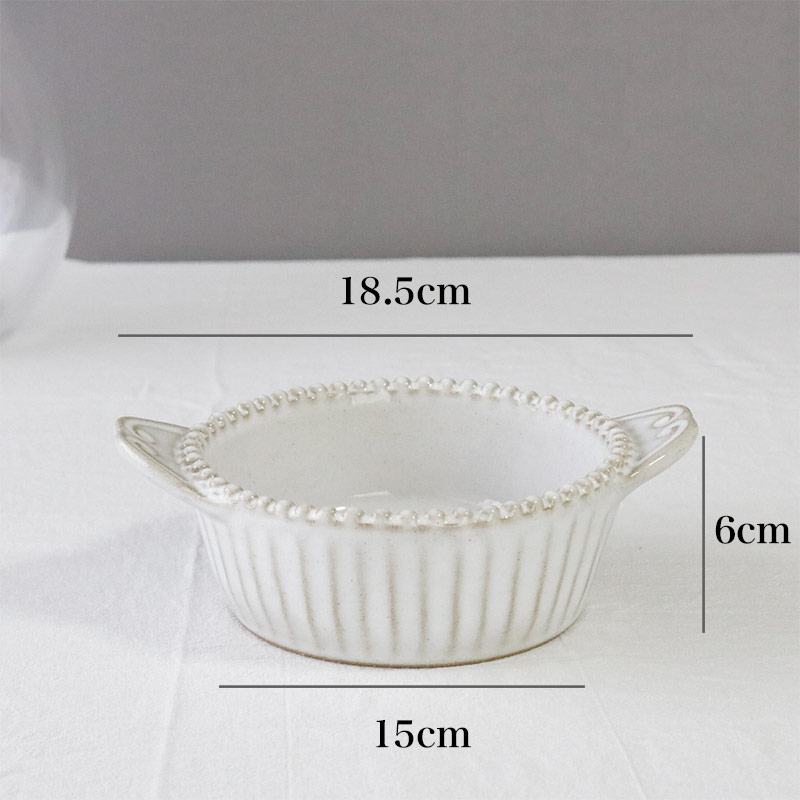 グラタン皿 おしゃれ ラ・セラミカ VBC CASA FONDACO デザート皿 陶器