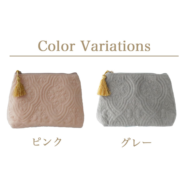 ポーチ 小物入れ 可愛い 大 タッセル ジュエリーポーチ アクセサリー